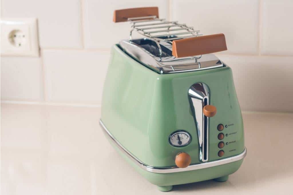 Green Retro Toaster