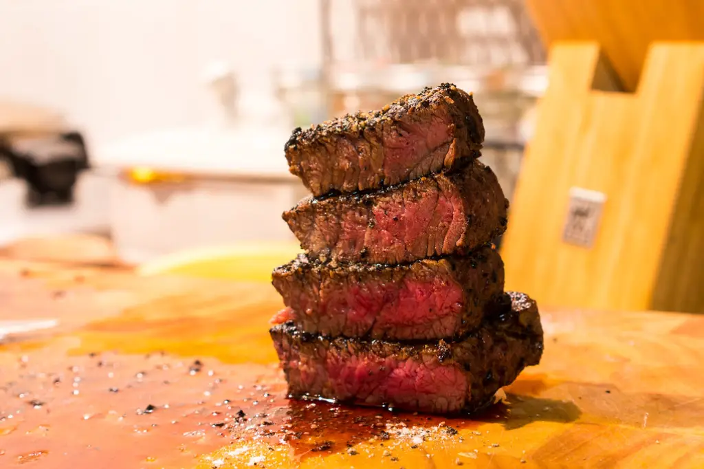 Steak Cooked in a Convection Oven