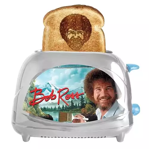 Bob Ross Toaster - Toasts Bob's Iconic Face onto Your Toast