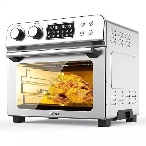 CUSIMAX 10-in-1 Toaster Oven