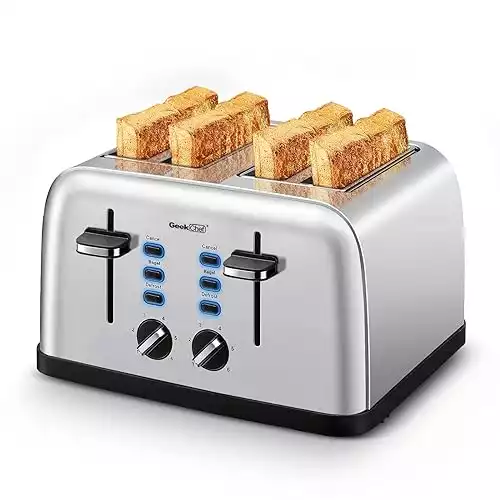 Geek Chef 4 Slice Toaster