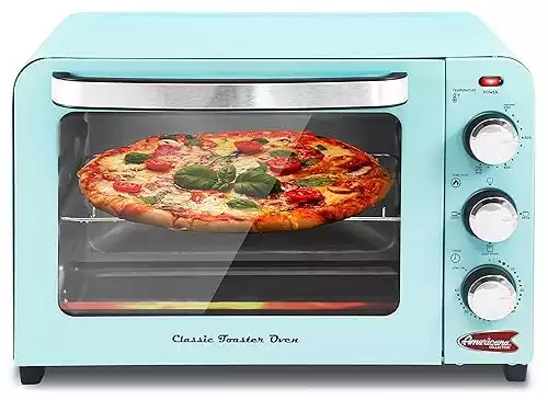 Elite Gourmet Retro Countertop Toaster Oven